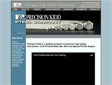 Tablet Screenshot of precisionkidd.com